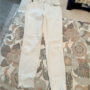 KanCan Women's White Skinny Leg Jeans